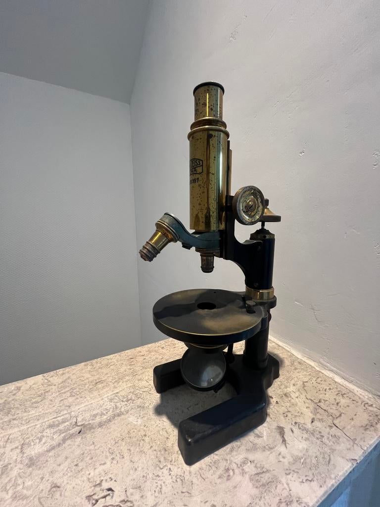 Microscoop Carl Zeiss, Enlèvement, Utilisé