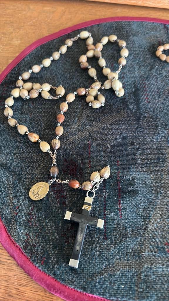 Paternoster, Ophalen of Verzenden, Gebruikt, Sieraad, Christendom | Katholiek