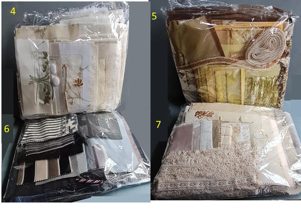 4 lots tissu Hobby Slowstitch Designers, bronze citron, Hobby & Loisirs créatifs, Tissus & Chiffons, Neuf, Enlèvement ou Envoi