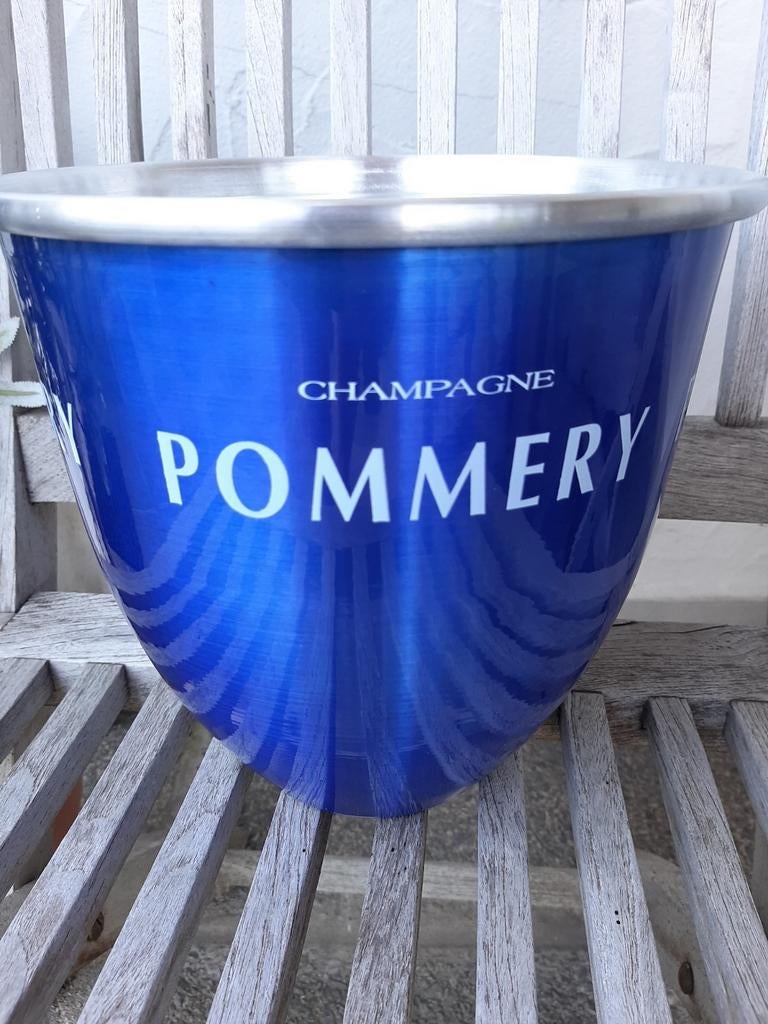 NEUF , seau à Champagne POMMERY bleu roi, Collections, Marques & Objets publicitaires, Enlèvement ou Envoi, Comme neuf