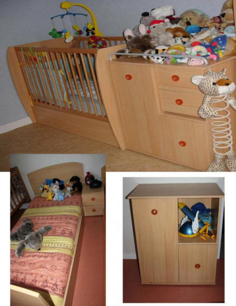 Chambre bébé évolutive, Enfants & Bébés, Chambre d'enfant | Chambres d'enfant complètes, Enlèvement, Comme neuf, Garçon ou Fille