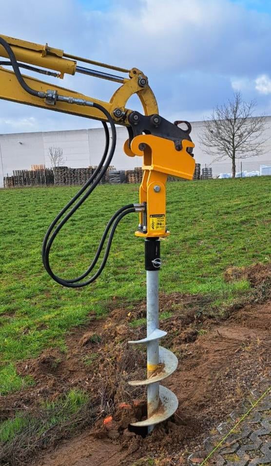 Hydraulische grondboor voor minigraver of kniklader, Ophalen of Verzenden, Overige typen