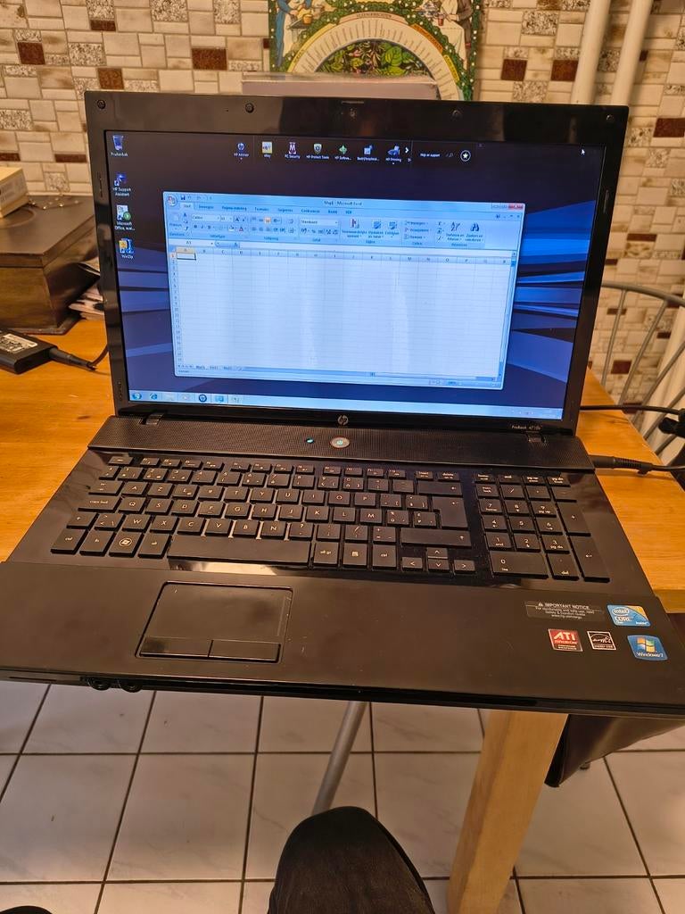Ordinateur portable HP probook 4710s, Informatique & Logiciels, Hp, 16 pouces, 512 GB, Enlèvement