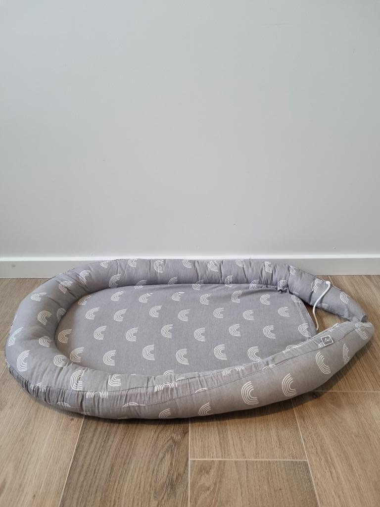 Jollein babynest rainbow grey, Ophalen, Zo goed als nieuw