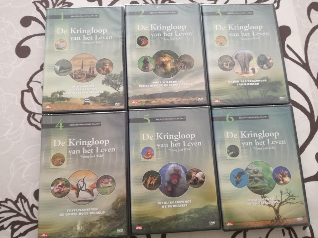 DVD collectie De kringloop van het leven, Enlèvement, Neuf, dans son emballage, Nature