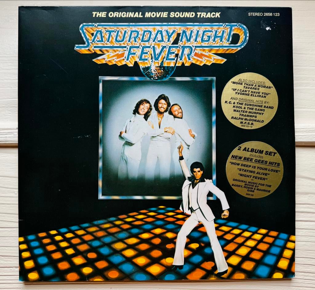 LP vinyl plaat: The Bee Gees - Saturday night fever, CD & DVD, Enlèvement ou Envoi
