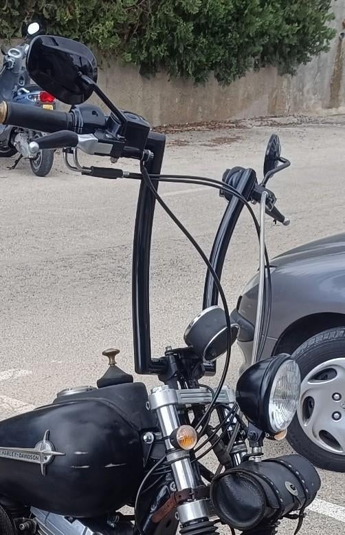 Apehanger Harley Davidson, Enlèvement