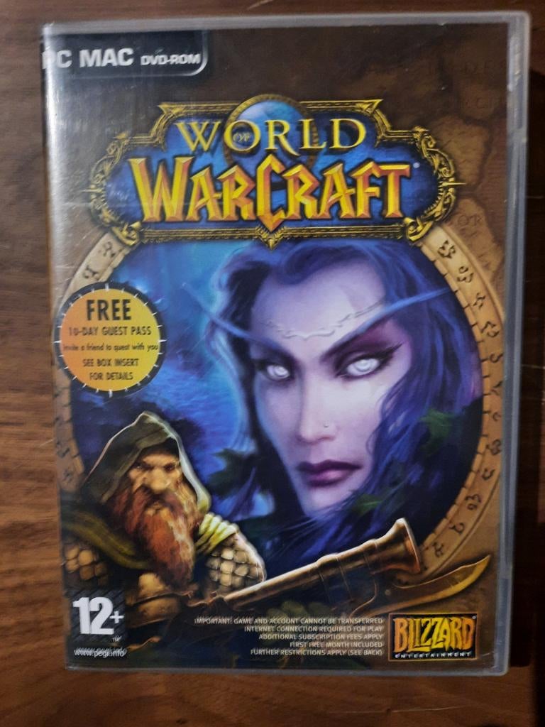 PC Mac DVD Rom World Of Warcraft, Enlèvement ou Envoi, Utilisé