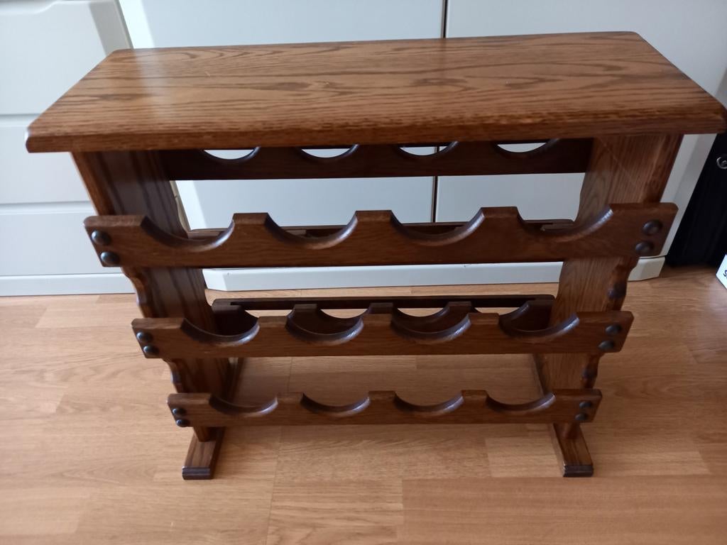 C'EST LE CASIER À VIN EN BOIS, Enlèvement ou Envoi, Comme neuf, 5 à 15 bouteilles, Bois