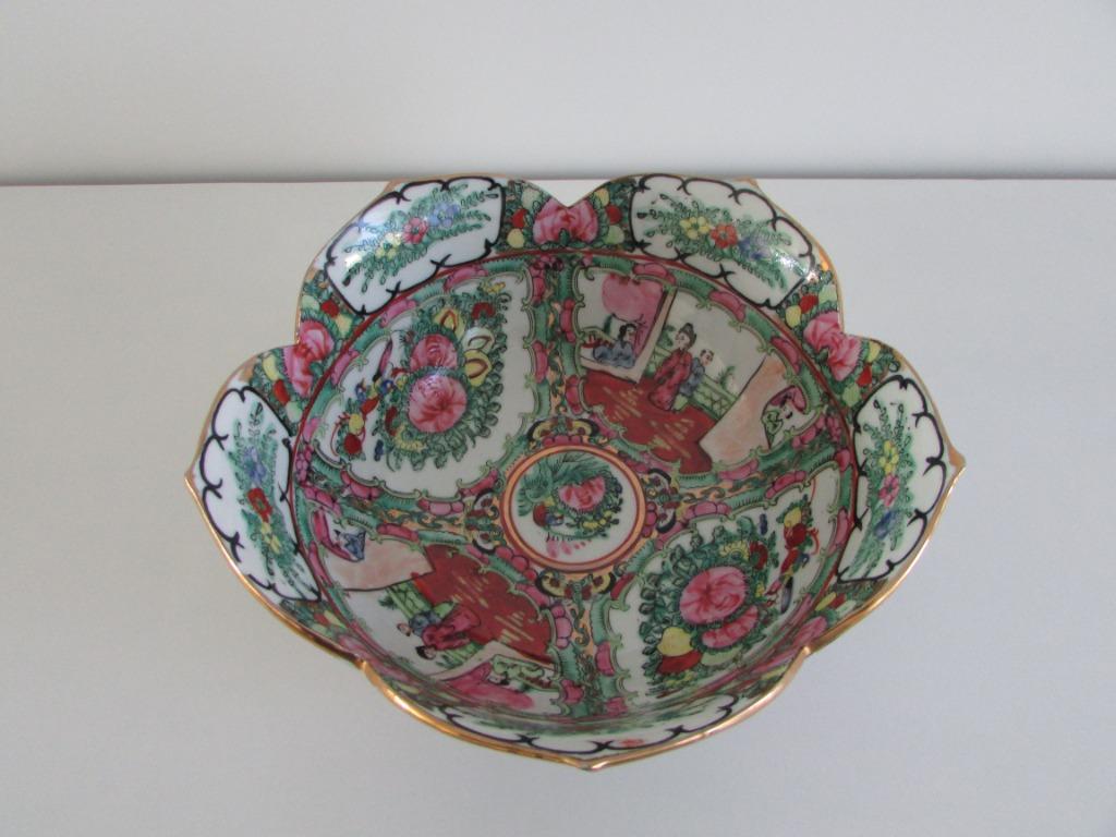 Chinese fruitschaal met kenteken, Antiek en Kunst, Ophalen of Verzenden