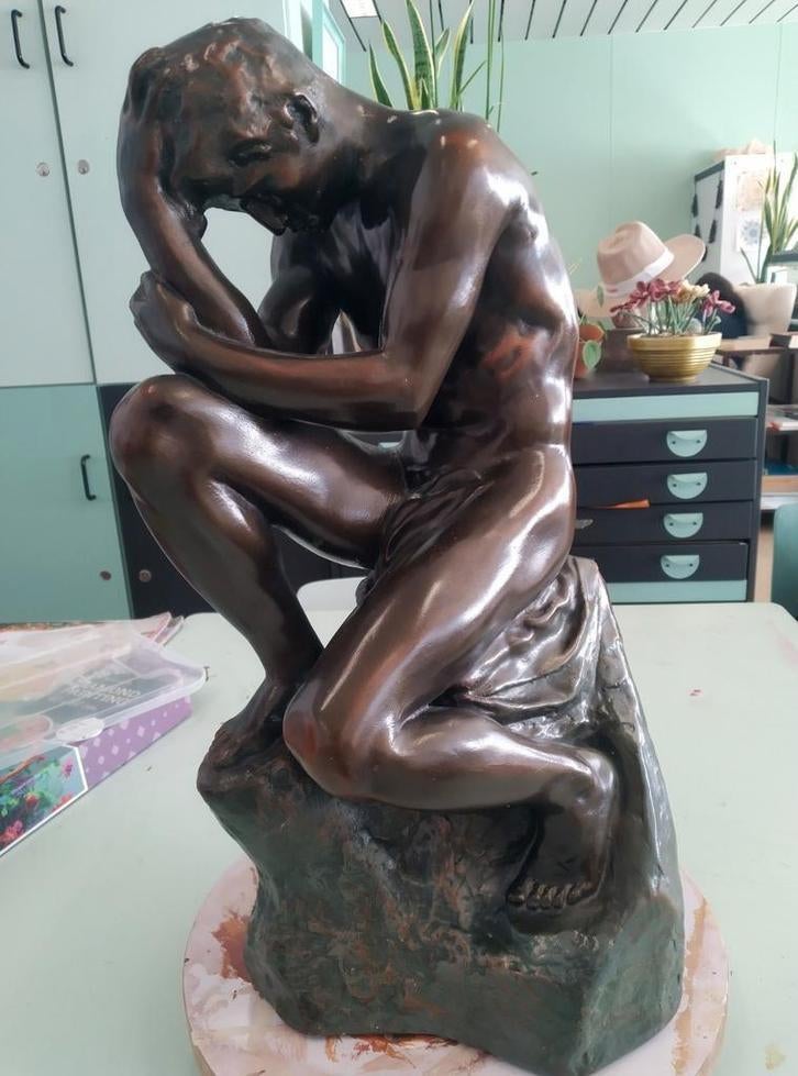 originele plaaster gips van de Brichy, Antiek en Kunst, Ophalen