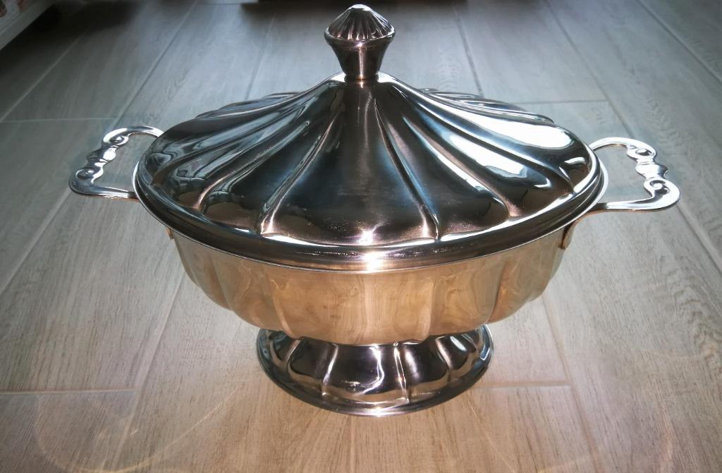 Siercoupe in inox., Overige materialen, Schaal, Ophalen of Verzenden, Zo goed als nieuw