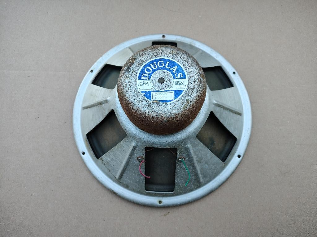 12" Speaker / Douglas Barco / Belgium jukebox, Verzamelen, Verzenden
