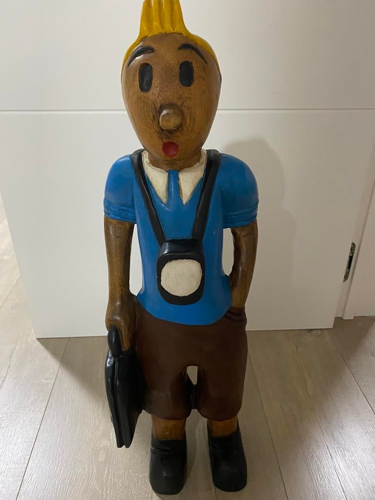 Kuifje in hout, Enlèvement