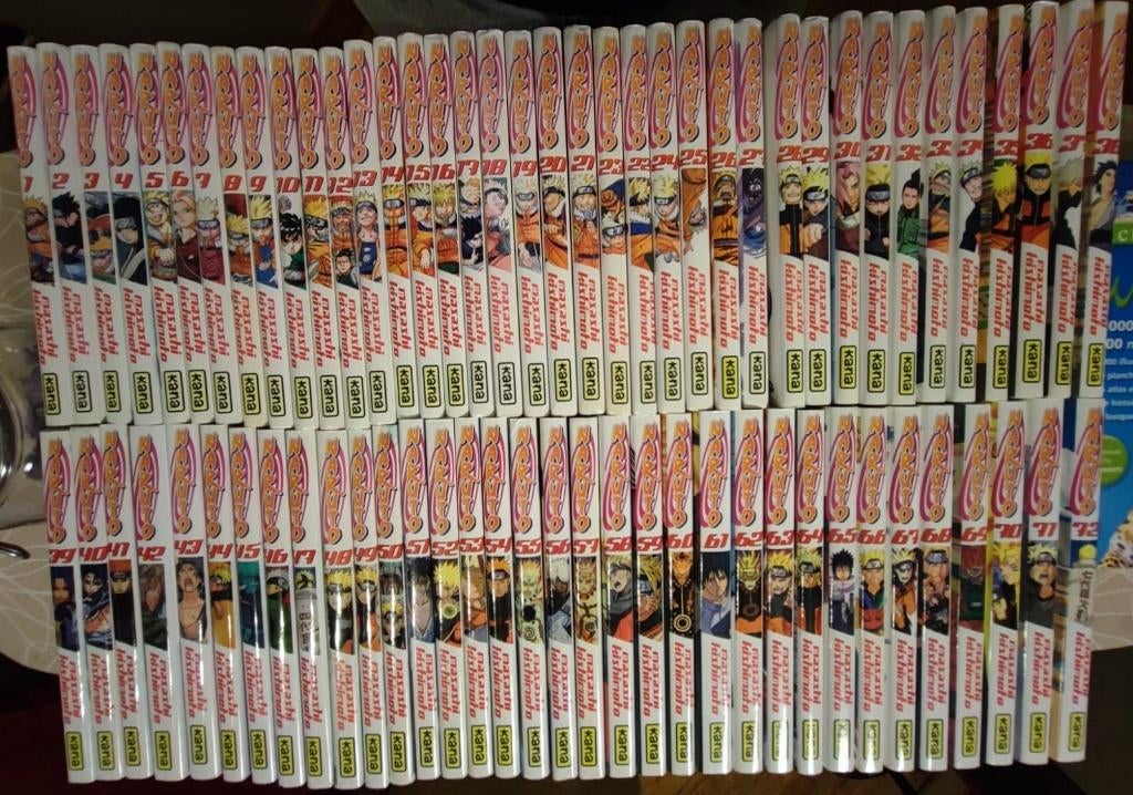 Lot Intégral T1-T72 - Mangas Naruto - Français, Boeken, Strips | Comics, Zo goed als nieuw, Complete serie of reeks, Europa, Ophalen