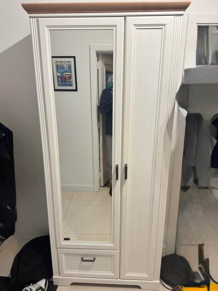 Penderie vestiaire entree, Maison & Meubles, Enlèvement, Utilisé, Bois, 200 cm ou plus