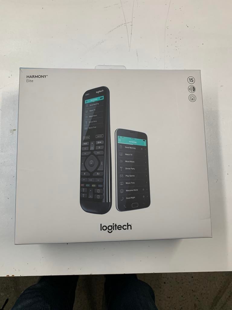 Logitech Harmony Elte, Audio, Tv en Foto, Afstandsbedieningen, Game console, Universeel, Ophalen of Verzenden, Zo goed als nieuw