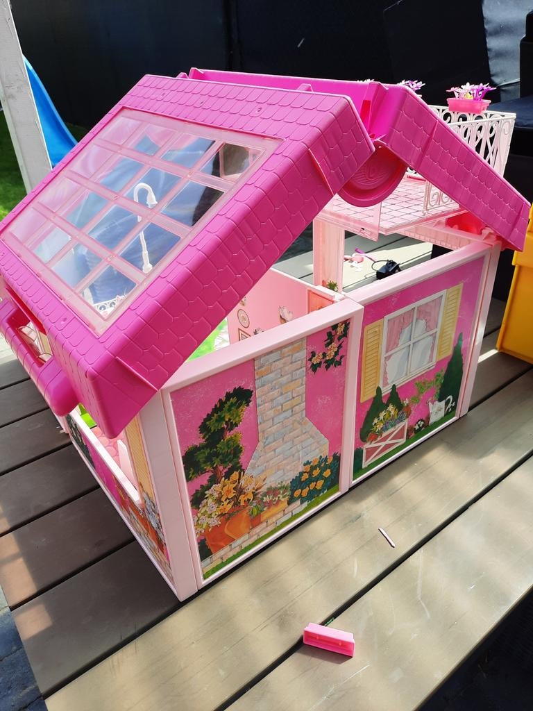 Barbie meeneem koffer, Kinderen en Baby's, Ophalen, Barbie