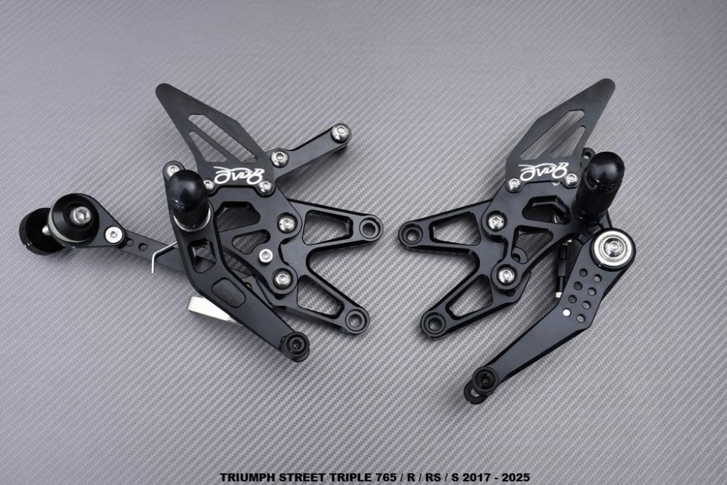 Commandes Reculées TRIUMPH STREET TRIPLE 765 R S 2017- 2025, Enlèvement ou Envoi