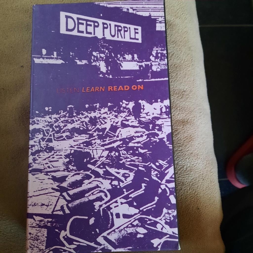 Deep Purple . Cd's - boek . In mooie openklappende kaft ., Cd's en Dvd's, Ophalen of Verzenden