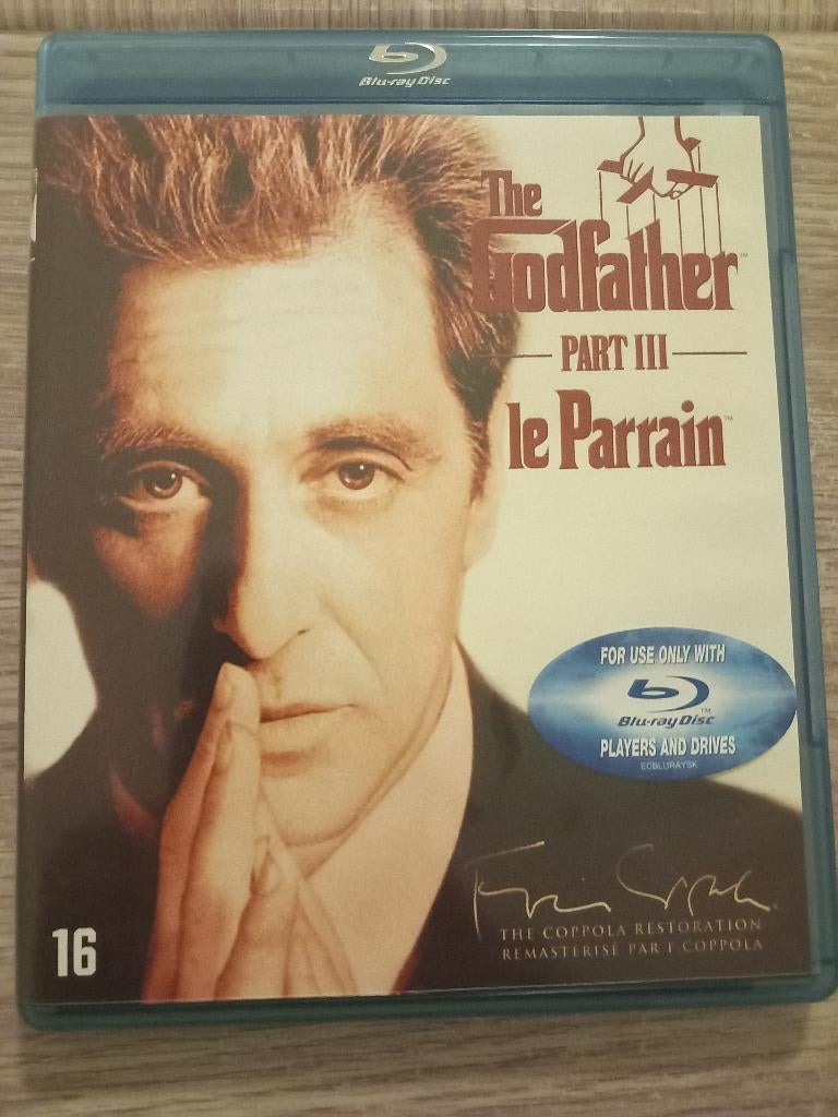 The godfather 3 - blu ray, Ophalen of Verzenden, Zo goed als nieuw, Thrillers en Misdaad