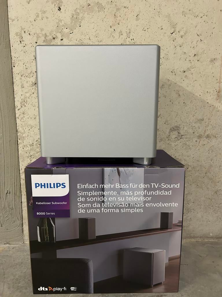 subwoofer Philips, TV, Hi-fi & Vidéo, Enlèvement, Comme neuf