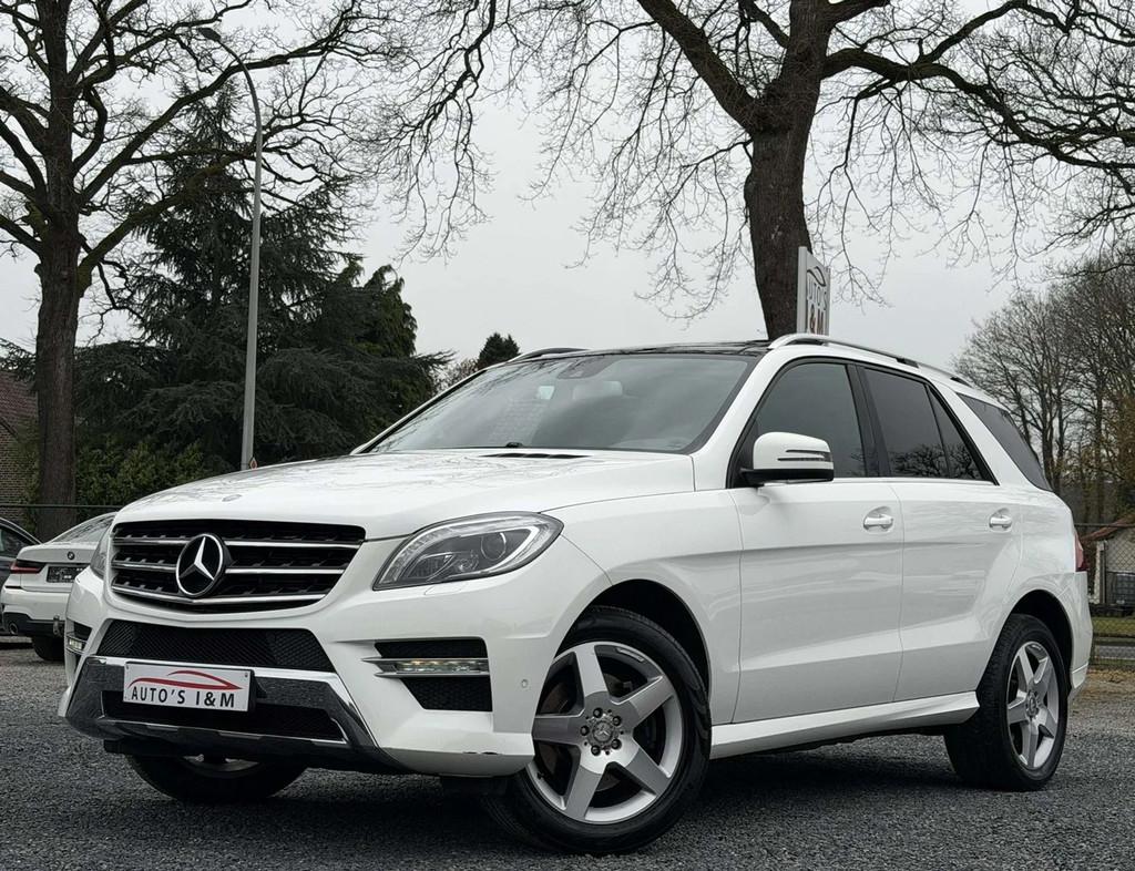 Mercedes-Benz CLASSE M ML 350 CDI 4Matic Lichte vracht BTW L, Autos, Cuir, Classe M, Entreprise, https://public.car-pass.be/vhr/28e20027-61e4-470b-9403-617accee123c