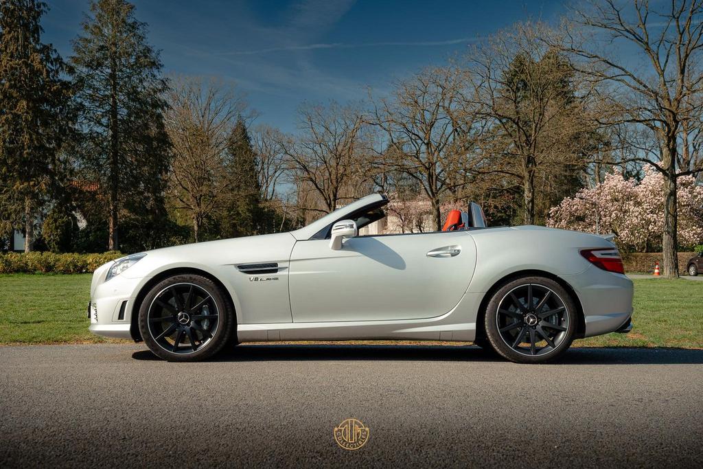 Mercedes-Benz SLK 55 AMG, Auto's, Mercedes-Benz, Automaat, Cabriolet, Elektrische ramen, SLK