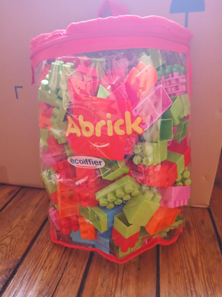 Sac Abrick/Ecoiffier - blocs de construction 150 pièces, Kinderen en Baby's, Ophalen, Nieuw, Abrick
