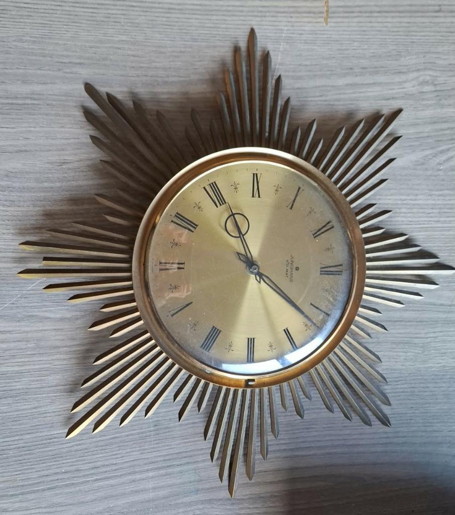 Horloge soleil vintage Junghans, Antiquités & Art, Enlèvement