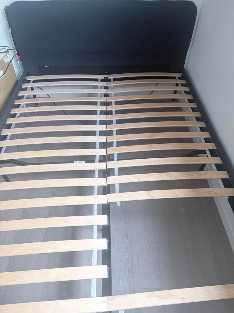 Lit 140x200, Ophalen, Gebruikt, Tweepersoons, 140 cm