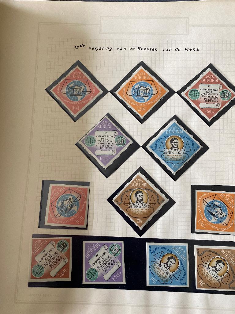 Burundi, Postzegels en Munten, Postzegels | Afrika, Ophalen of Verzenden