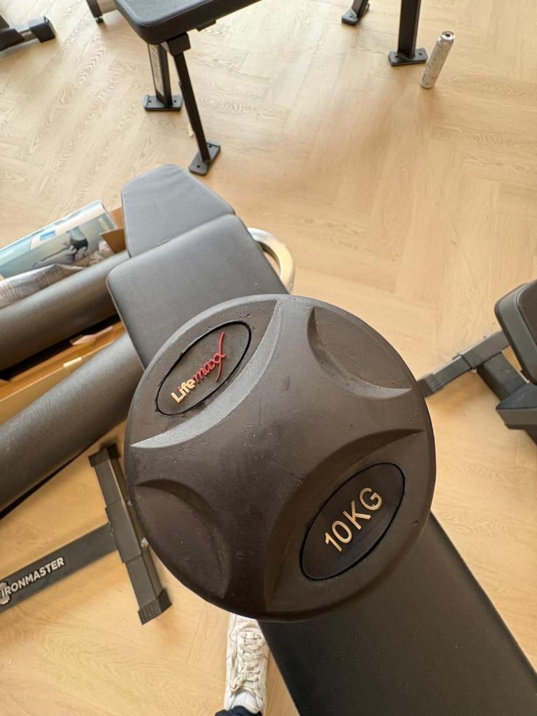 Life Fitness Lifemaxx Vaste Premium Dumbbells - Meerdere KG, Sport en Fitness, Ophalen of Verzenden, Nieuw, Dumbbell