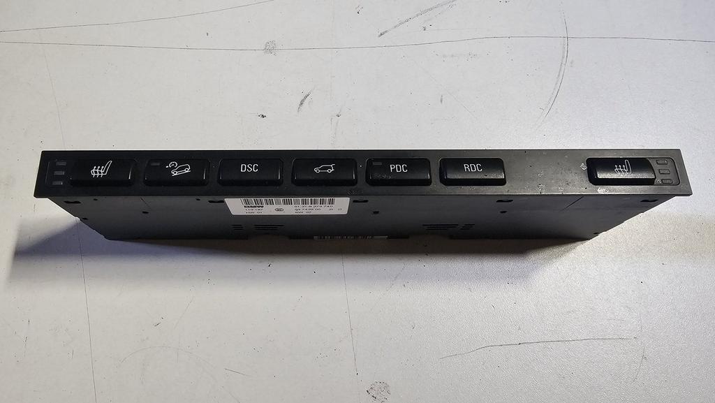 Schakelaareenheid knoppenbalk middenconsole BMW X5 serie E53, Gebruikt, -, -, Ophalen of Verzenden