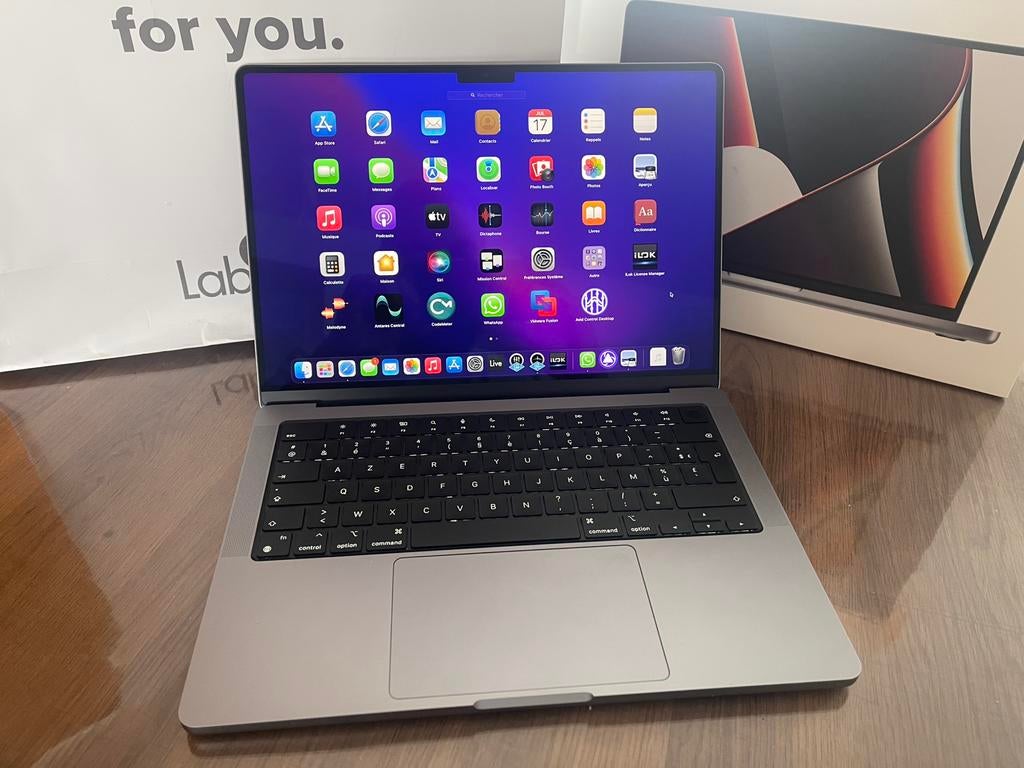 MacBook Pro 14" M1 Pro — 32 GB RAM — 1 TB SSD, Computers en Software, Apple Macbooks, 32 GB, Overige groottes, Zo goed als nieuw