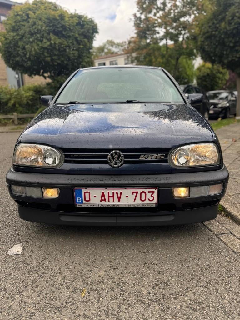 GOLF 3 VR6, Auto's, Volkswagen, Stof, Blauw, 5 deurs, Blauw