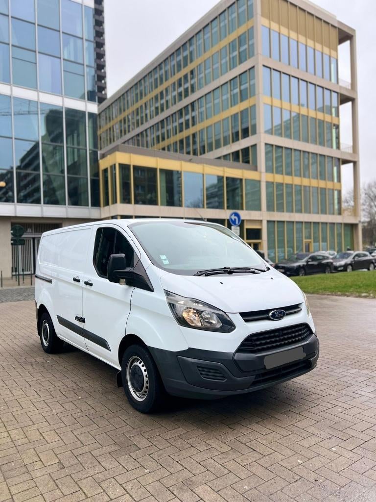 FORD TRAN.CUSTOM 290 2.2 TDCI, Auto's, Bestelwagens en Lichte vracht, Voorwielaandrijving, Zwart, 4 cilinders, Wit