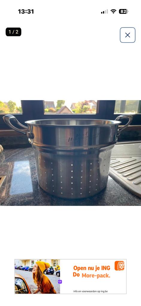 Pasta koker Piet Huysentruyt, Maison & Meubles, Enlèvement ou Envoi, Comme neuf