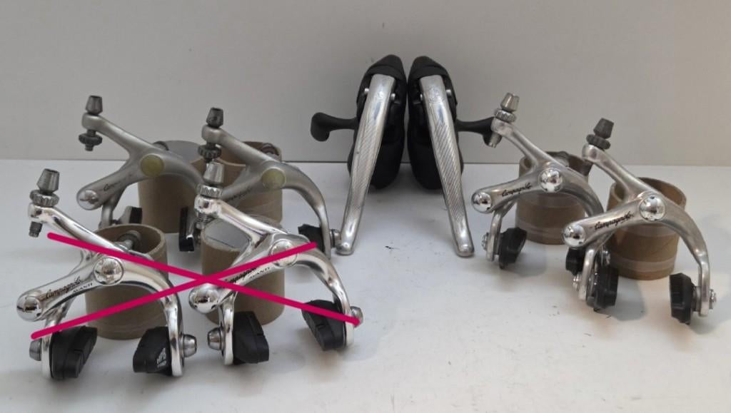 Campagnolo Avanti Ergopower 2x8 vitesses & freins Avanti, Enlèvement ou Envoi, Utilisé, Autres types