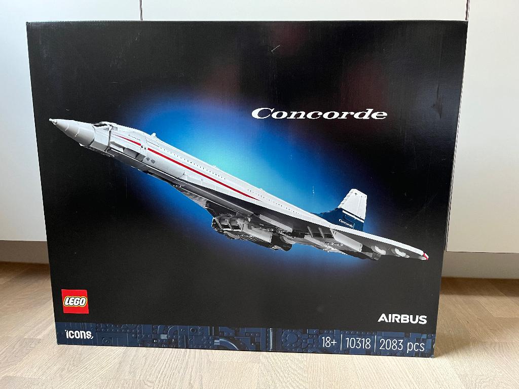 Lego 10318 Concorde Sealed, Ophalen of Verzenden, Nieuw, Complete set, Lego