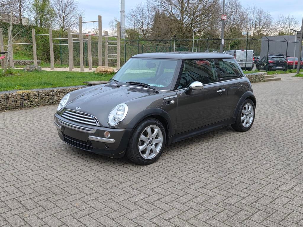 MINI ONE 1.4D, Auto's, Mini, Zwart, Overige kleuren, Leder, Bedrijf