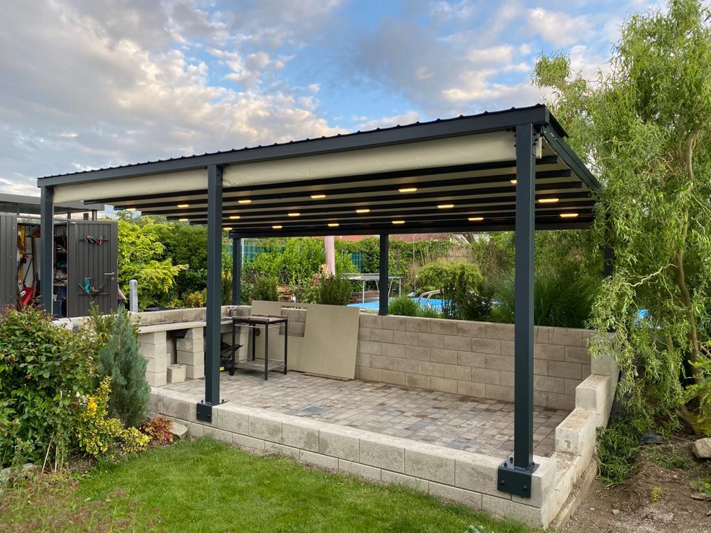Pergola Systeem – Op Maat - 3D Video Mogelijk, Tuin en Terras, Overkappingen, Zo goed als nieuw, Ophalen