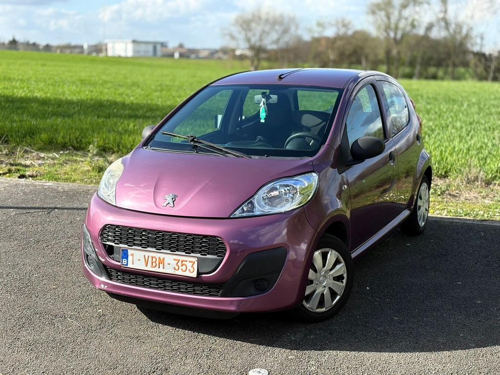 Peugeot 107 (2012) – 117.000 km – 5 portes – Essence –fiable, Autos, Euro 5, Achat, Boîte manuelle, 5 portes