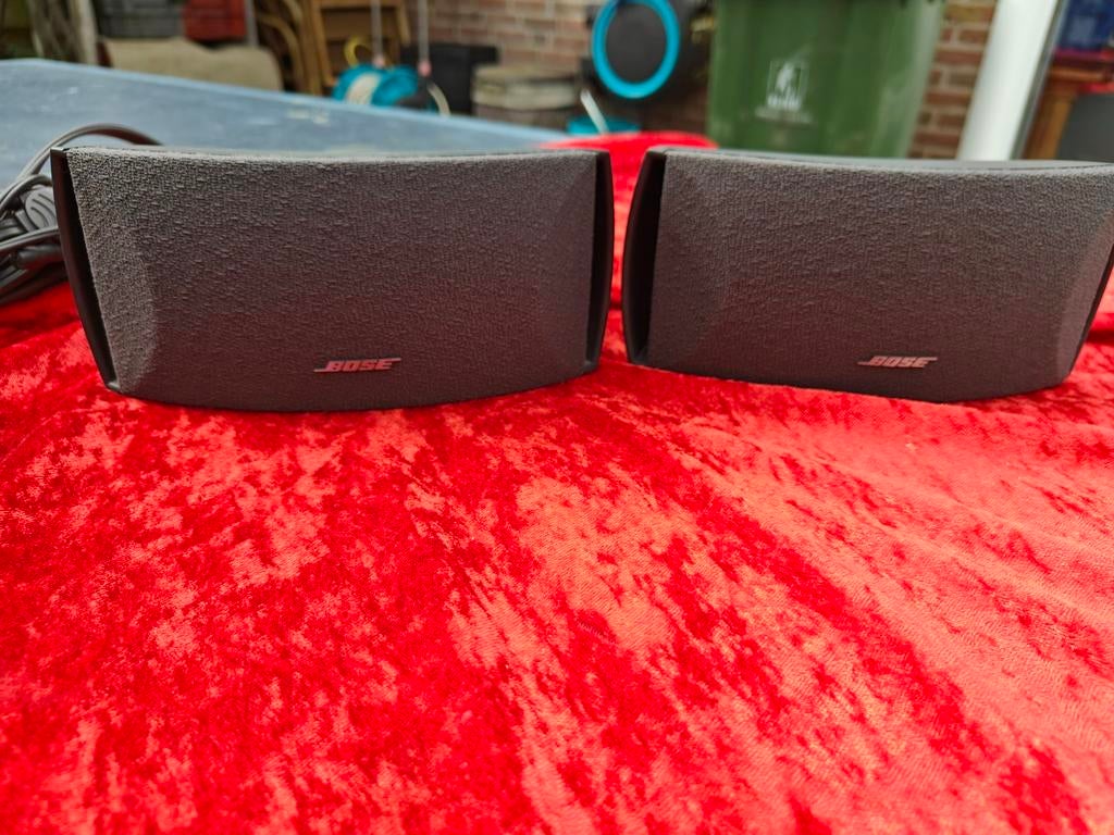 Haut-parleur Bose Gemstone 2 x noir, Enlèvement ou Envoi