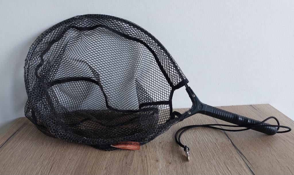 Epuisette, bord métal, manche PVC, Enlèvement, Utilisé, Autres types