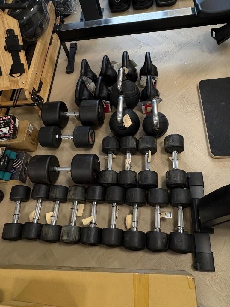 Life Fitness Lifemaxx Vaste Premium Dumbbells - Meerdere KG, Sport en Fitness, Ophalen of Verzenden, Nieuw, Dumbbell