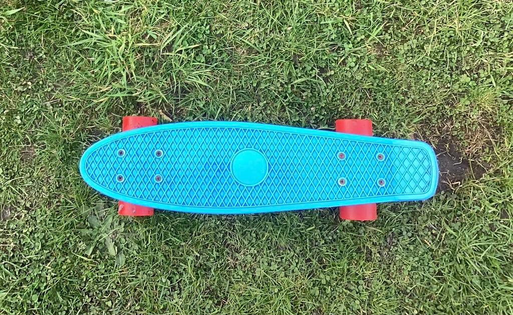 Blauwe skateboard, Ophalen of Verzenden, Skateboard