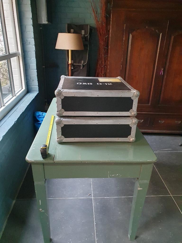 Flightcase 3 units - dubbel deksel, Muziek en Instrumenten, Behuizingen en Koffers, Ophalen, Gebruikt, Flightcase