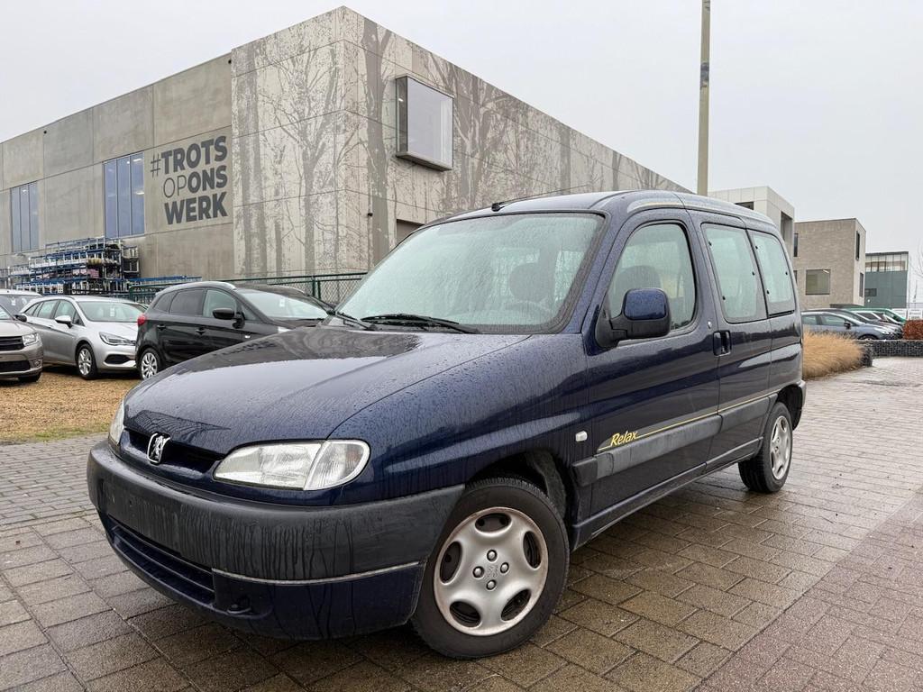 Peugeot Partner 1.6 Benzine| 2x schuifdeur | Trekhaak | Airc, 1160 kg, Achat, Entreprise, Boîte manuelle