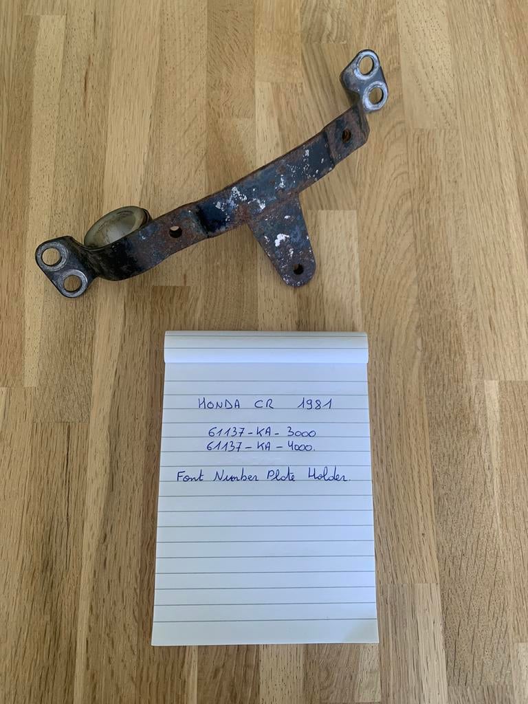 Honda CR Elsinore 1981, Motos, Envoi